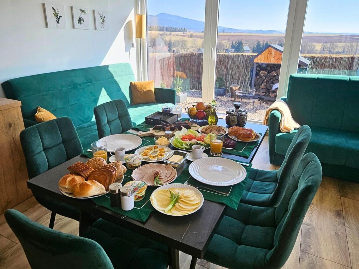Rajska Polana Domki Premium ,Na Odludziu Z Prywatna Balia Z Jacuzzi I Sauna ,Cisza,Rowery Elektryczne,Gory,Astroprzygoda,- Adrspach, Skalne Miasto, Zamek Ksiaz,Andrzejowka,Karpacz, Sniezka,Janskie Laznie,Pec Mieroszow Bagian luar foto